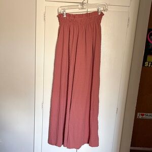 Rust Wide Leg Pant